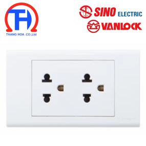 2 ổ cắm 3 chấu kiểu X 16A S9UE2D