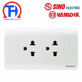 Ổ cắm đôi 3 chấu 16A SINO ZLUE2