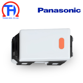 Công Tắc Panasonic WEV5033-7SW Dòng Wide 2 Tiếp Điểm Có Đèn Báo