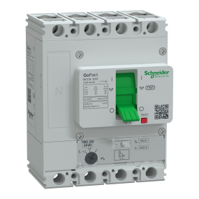 Cầu dao chỉnh dòng MCCB G25F4A160 Schneider - GoPact MCCB 200 Series 