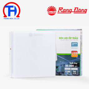 Đèn LED ốp trần vuông LN12 đế nhôm 170x170/15W