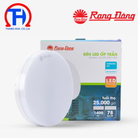 Đèn LED ốp trần vuông LN12N đế nhựa 170x170/12W