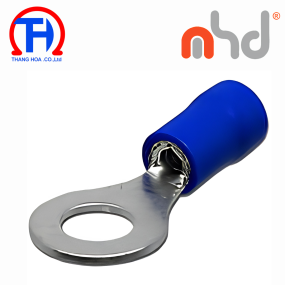 RV5.5-5 Blue | Đầu cos tròn phủ nhựa màu xanh MHD
