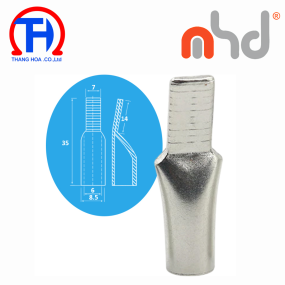 Đầu cốt dẹt trần MHD C45-16