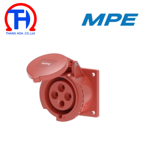 Ổ cắm công nghiệp gắn âm 3P+E 16A IP44 MPN2-314