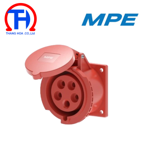 Ổ cắm công nghiệp gắn âm 3P+E 125A IP67 MPN2-3442