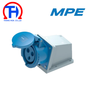 Ổ cắm cố định bắt trên tường 3 cực, 16A, IP44 mã MPN2-113