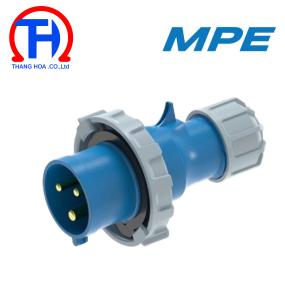 Phích cắm loại di động có kẹp giữ dây 3 cực, 16A, IP67 mã MPN2-0132