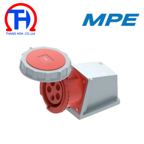 Ổ cắm cố định bắt trên tường 4 cực, 32A, IP67 mã MPN2-1242