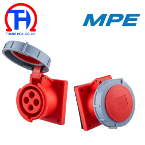 Ổ cắm cố định gắn âm 3P+E 16A IP67 MPN-3142