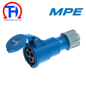 Ổ cắm di động có kẹp giữ dây 3 cực, 16A, IP67 mã MPN2-2132