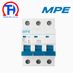 Cầu dao tự động MCB 3 cực, 40A, 6kA MP6-C340