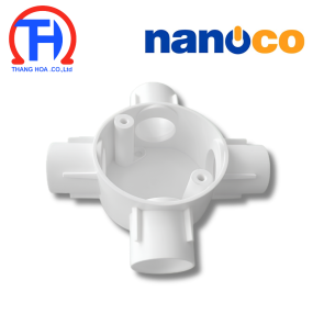 Hộp nối tròn 4 ngã  Ø 32 mm Nanoco NPA68321 