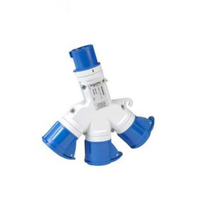 Ổ nối 3 ngả Schneider PKZM409, 16A, 2P+E, 230V
