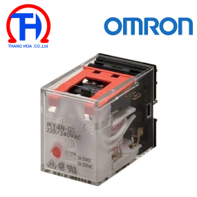 MY4IN-GS-R DC220 | Rơ le trung gian 14 chân dẹt 6A Omron