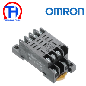 PTF11A FOR LY chân đế relay, OMRON, Số chân cắm: 11; Chân pin dẹt; 10A; 250VAC; Lắp thanh ray DIN, Lắp mặt (bắt vít); Bắt vít