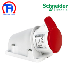 Ổ cắm nổi Schneider PKF16W434, 16A, 3P+E, 400V