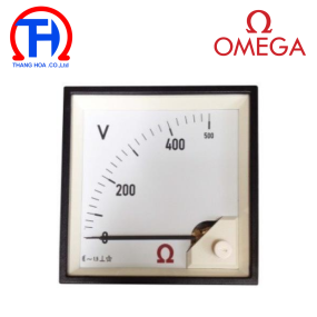 OMG-VM72 - Đồng hồ Omega OMG-VM72 AC. Voltmeter 0-500V, 72 x 72, Class 1.5