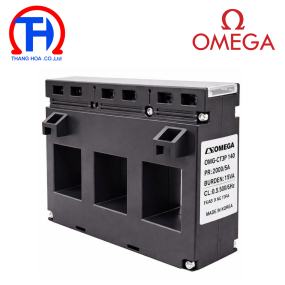 Biến dòng đo lường 3 pha MCT 300/5A Omega OMG-CT3P 140 loại hộp đúc 