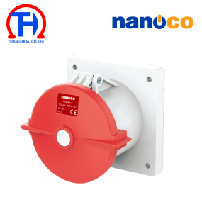 Ổ CẮM ÂM DẠNG THẲNG 4P-125A NANOCO (NIS344-6)