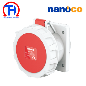 Ổ CẮM ÂM DẠNG THẲNG 5P-63A NANOCO (NIS335-6)