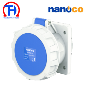 Ổ CẮM ÂM DẠNG THẲNG 3P-63A NANOCO (NIS333-6)