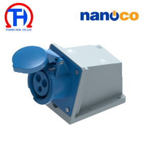 Ổ CẮN GẮN NỔI 3P-32A NANOCO (NIS123-6)
