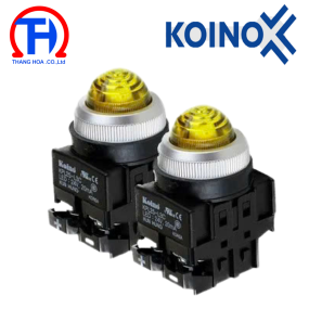 Đèn báo phi 30 KOINO KPL30W-L3C-Y màu vàng