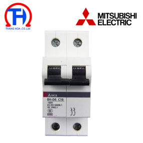 MCB Mitsubishi BH-D6 2P 20A C N 6kA