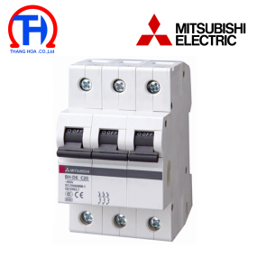 MCB Mitsubishi BH-D6 3P 50A C N 6kA