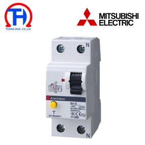 CB chống rò 2 cực 25A 300mA Mitsubishi