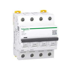Cầu dao tự động iC60N 4P 50A Schneider (A9F74440)