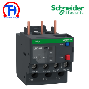 Rơle quá nhiệt TeSys Deca - 1...1.6A - loại 10A Schneider (LRD06)