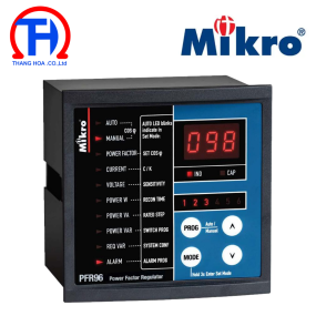 Bộ điều khiển tụ bù Mikro 6 cấp PFR96-230A(RX)/PFR96P-415A(RX)