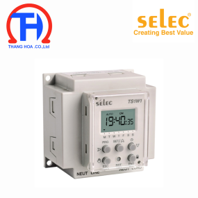 Timer Switch hiển thị màn hình LCD TS1W1-1-20A-230V
