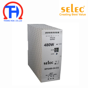 Bộ nguồn 24VDC, Công suất RPS480-24-CU Selec