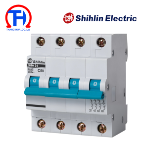 MCB SHIHLIN 4P 50A 6kA ( BHA-B3-4P)