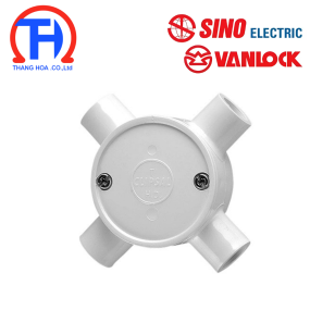 Hộp chia ngả kiểu V240/25/4 Sino ø 25