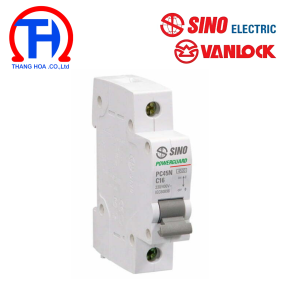 Cầu dao tự động 1P - 16A - 4.5kA Sino SC45N/C1016