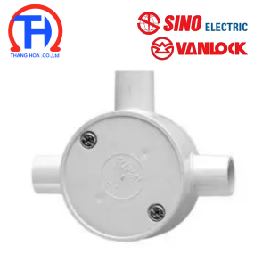 Hộp chia ngả kiểu V240/25/3 Sino ø 25