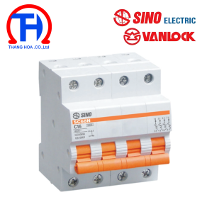 Cầu dao tự động 4P - 10A - 6kA Sino SC68N/C4010