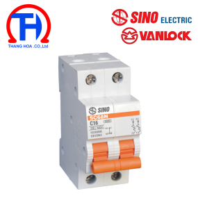 Cầu dao tự động 2P - 25A - 6kA Sino SC68N/C2025