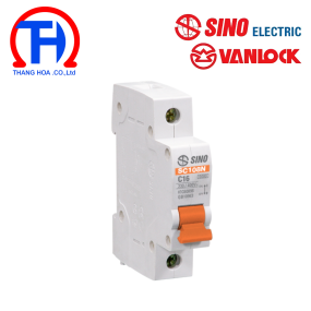 Cầu dao tự động 1P - 6A - 6kA Sino SC108N/C1006