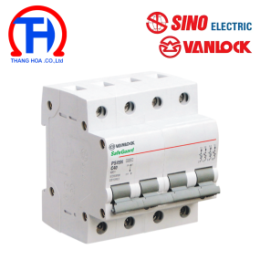 Cầu dao tự động  4P - 25A - 4.5kA Sino PS45N/C4025