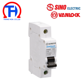 Cầu dao tự động 1P - 63A - 6kA Sino PS65S/C1063