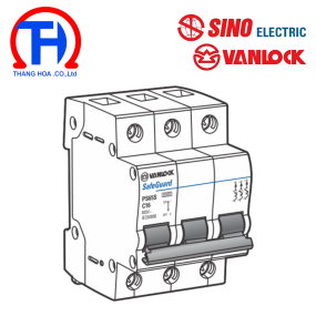 Cầu dao tự động 3P - 20A - 6kA Sino PS65S/C3020