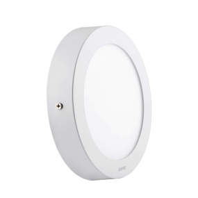 LED PANEL ỐP NỔI NHỰA, MẶT TRÒN 12W ÁNH SÁNG VÀNG SRPL2-12V