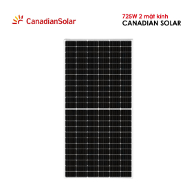 TẤM PIN NĂNG LƯỢNG MẶT TRỜI Canadian Solar 725W 2 MẶT 