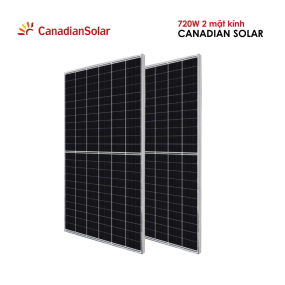 TẤM PIN NĂNG LƯỢNG MẶT TRỜI Canadian Solar 705W 2 MẶT KÍNH 
