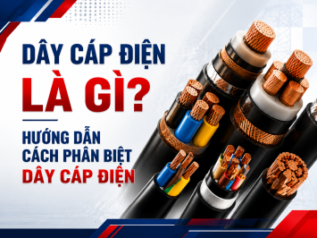 DÂY CÁP ĐIỆN LÀ GÌ? HƯỚNG DẪN CÁCH PHÂN BIỆT DÂY CÁP ĐIỆN 